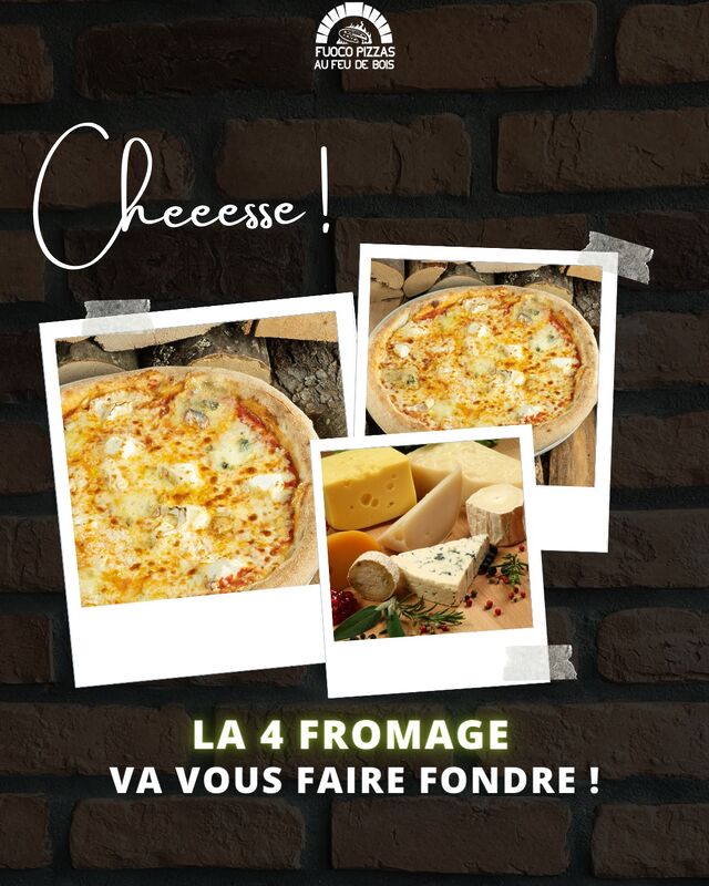 CHEEEESSE !!!! 🧀 📸

Préparez-vous à fondre de plaisir devant cette création fromagère ! 🤤

 #pizza #pizzaiolo #pizzatime #pizzalove #pizzagram #cheese #cheeselover #4fromages #4fromagespizza #4fromages🧀 #pizzeriagrenoble #grenoble #grenoblealpes #grenoblecity