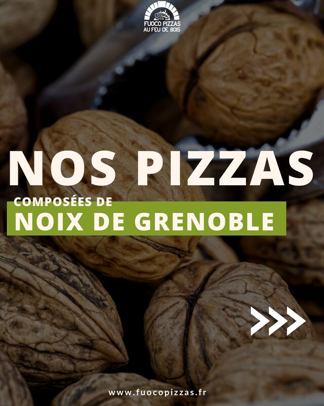 Découvrez nos pizzas savoureuses et originales agrémentées de noix de Grenoble !🏔🤩

Ces délicieuses noix croquantes et parfumées ajouteront une touche de gourmandise à vos pizzas dont : La Grenobloise - La Chèvre Miel - La Gorgonzola. 🤤

Quelle pizza vous donne envie ? 🍕

 #noixdegrenoble #noixdegrenobleaop #noixdegrenoblebio #pizza #echirolles #pizzagram #foodie #pizzeriagrenoble #restaurantgrenoble #chèvremiel #gorgonzola #pizzagorgonzola  #restaurant #food #pizzaiolo