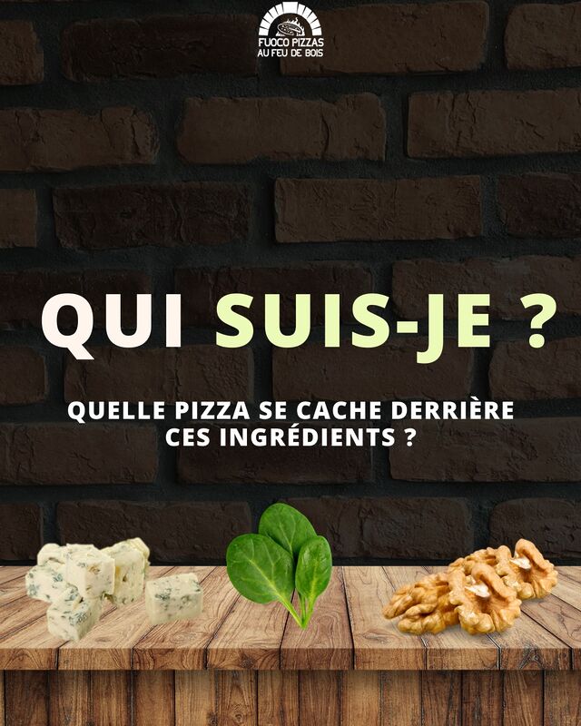 Une mission pour vous chère détective ! 🕵️‍♂️ 👀

Quelle pizza se cache derrière ses ingrédients ? 🍕

Dites nous en commentaire si vous avez retrouvé la bonne pizza. 🔥

#enigme #pizzaiolo #pizza #pizzatime #pizzalover #restaurantgrenoble #noixdegrenoble #noixdegrenobleaop #fromagefrais #fromages #pizzeria #pizzeriaitaliana  #restaurant #pizzeria #pizzeriagrenoble
