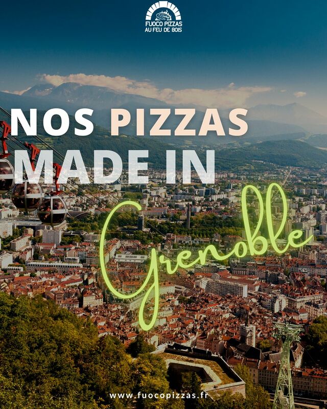 Nos pizzas Made In Grenoble ! 🏔🍕

📍 Retrouvez nous à Echirolles : 68 Cr Jean Jaurès, 38130 Échirolles
📍 Retrouvez nous à L'Aigle : 92 Cr Jean Jaurès, 38000 Grenoble
📍 Retrouvez nous à Grenoble : 35 Bd Joseph Vallier, 38100 Grenoble

Retrouvez vos pizzas cuites au feu de bois sur le site www.fuocopizzas.fr

 #pizzatime #pizzalover #pizzeria #pizza #grenoble #grenobloise #grenoblecity #grenoblealpes #grenoblefoodie #grenoblemaville #pizzeria #echirolles #echirollescity