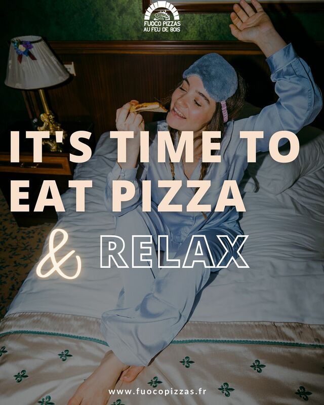 EAT PIZZA & RELAX ! 💤🍕

Ce soir c'est chill : une pizza, une série & un plaid ! 😌🍕

Commandez votre pizza dès maintenant sur l'application Fuoco Pizzas ou sur notre site web : www.fuocopizzas.fr 

#pizza #pizzatime #pizzagram #pizzalover #relax #relaxing #chill #chilling #chillvibes #pizzeria #pizzagrenoble